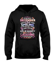 MONTH GIRL-12 Hooded Sweatshirt front
