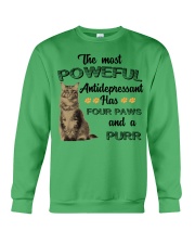 POWERFUL FOUR PAWS Crewneck Sweatshirt thumbnail