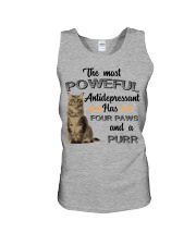POWERFUL FOUR PAWS Unisex Tank thumbnail