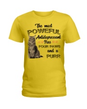 POWERFUL FOUR PAWS Ladies T-Shirt thumbnail