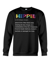 HIPPIE-WORDS Crewneck Sweatshirt thumbnail