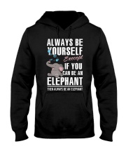 YOU CAN BE-ELEPHANT Hooded Sweatshirt front