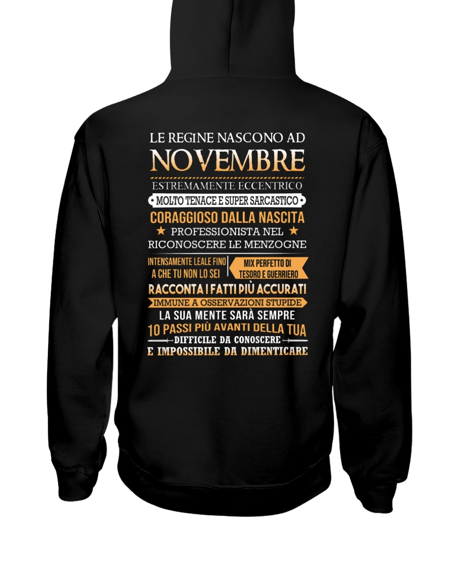 ITALIAN-QUEENS-BORN-11 Hooded Sweatshirt