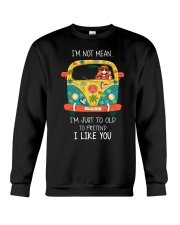 I'M NOT MEAN Crewneck Sweatshirt thumbnail