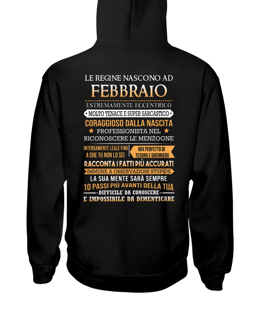 ITALIAN-QUEENS-BORN-2 Hooded Sweatshirt
