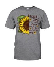 HIPPIE GIRL-MYFACE Classic T-Shirt thumbnail