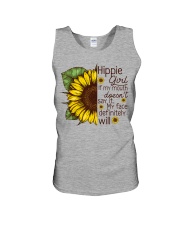 HIPPIE GIRL-MYFACE Unisex Tank thumbnail
