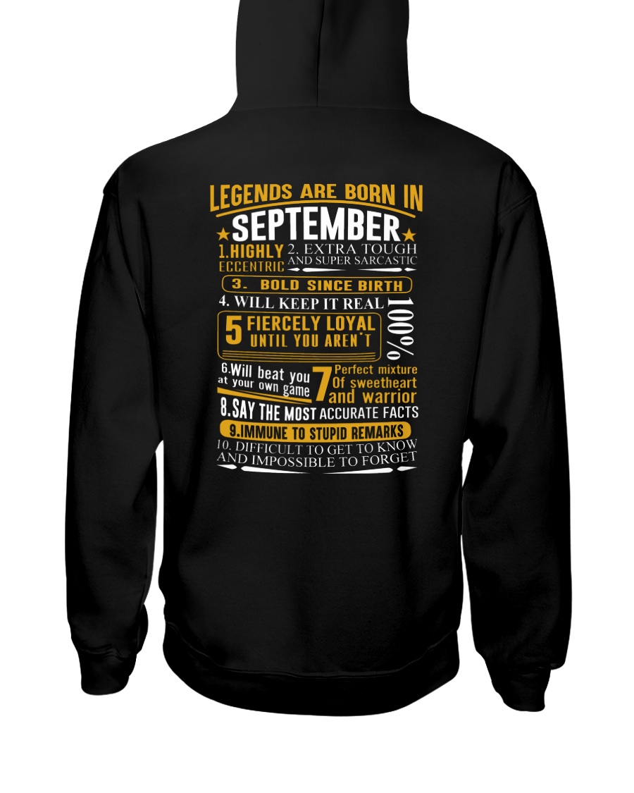LEGENDS BORN-GUY-9 Hooded Sweatshirt