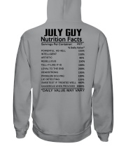 W-GUY FACT US-7 Hooded Sweatshirt back