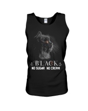 BLACK-NO SUGAR-MUG-CAT Unisex Tank thumbnail