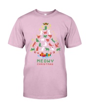 Meowy Christmas Classic T-Shirt thumbnail