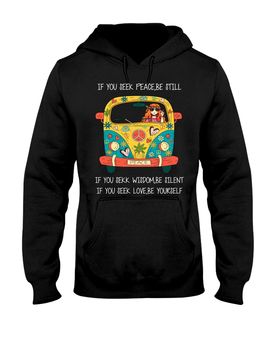 SEEK-BE YOURSELF Hooded Sweatshirt