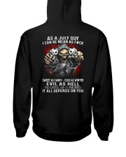 MEAN GUY-7 Hooded Sweatshirt back