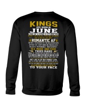 KING BORN IN-JUNE Crewneck Sweatshirt thumbnail