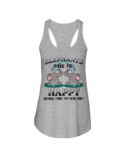 MAKE ME HAPPY- ELEPHANT Ladies Flowy Tank thumbnail