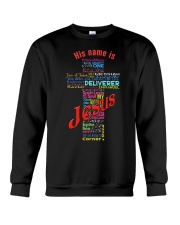 JESUS-NAME Crewneck Sweatshirt thumbnail