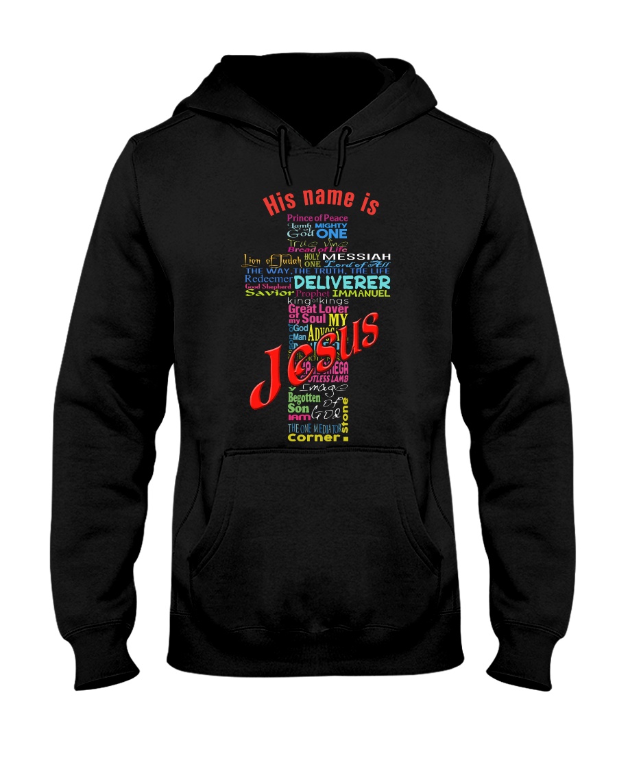 JESUS-NAME Hooded Sweatshirt