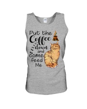 COFFEE DOWN-CAT Unisex Tank thumbnail