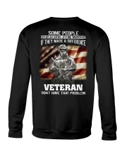 VETERAN-PROBLEM Crewneck Sweatshirt thumbnail