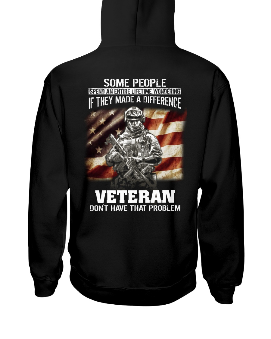 VETERAN-PROBLEM Hooded Sweatshirt