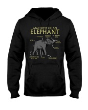 ANATOMY OF AN-ELEPHANT Hooded Sweatshirt front