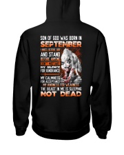 SON OF GOD - US - 9 Hooded Sweatshirt back