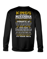 KING BORN IN-NOVEMBER Crewneck Sweatshirt thumbnail