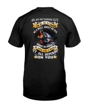 GUY-BORN-AS-10 Classic T-Shirt back