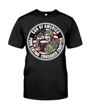 PORK EATING CRUSADER Classic T-Shirt thumbnail