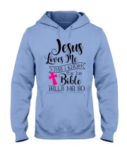 JESUS LOVES ME Hooded Sweatshirt thumbnail