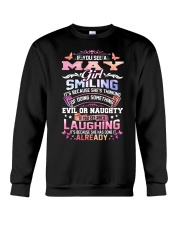 MONTH GIRL-5 Crewneck Sweatshirt thumbnail