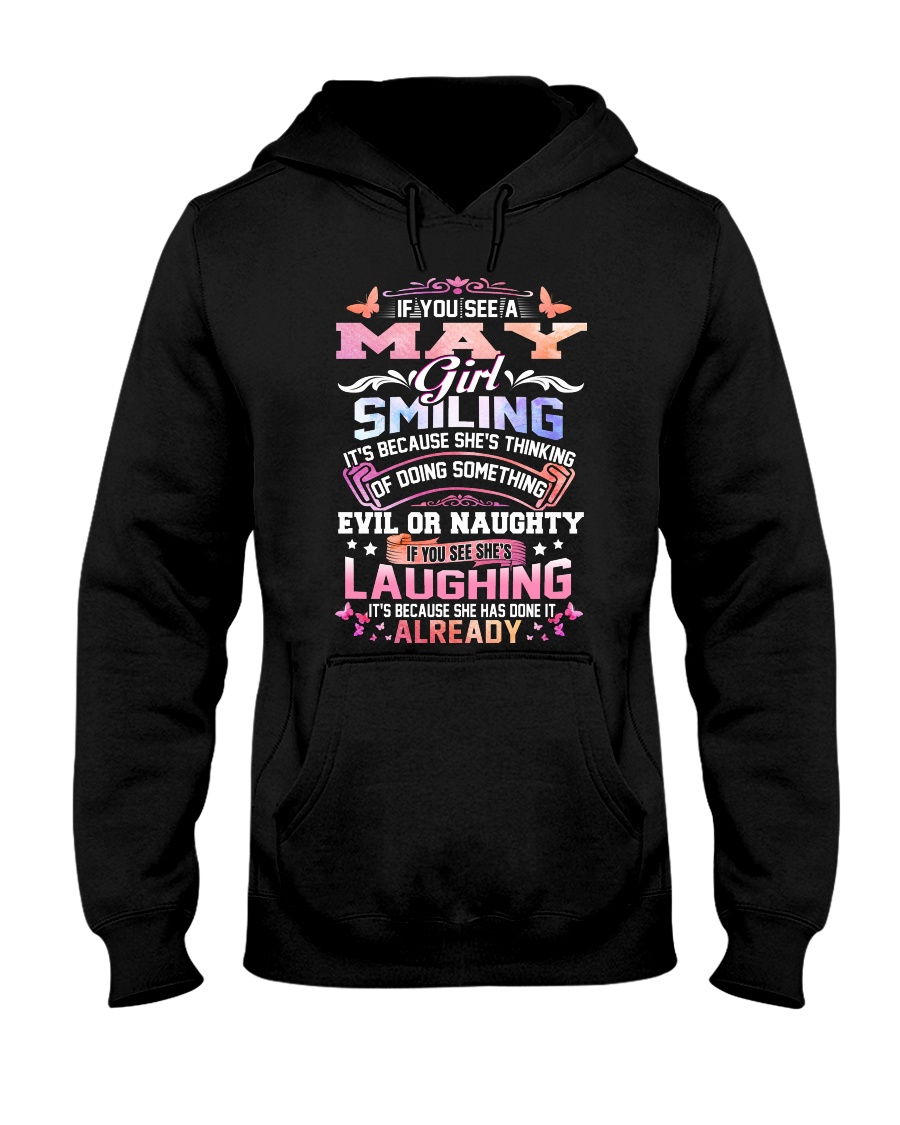 MONTH GIRL-5 Hooded Sweatshirt