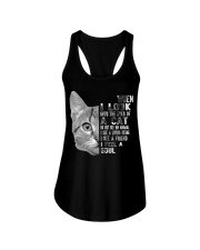 I FEEL A CAT SOUL Ladies Flowy Tank thumbnail
