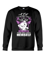 LOVES YOU MORE THAN HERSELF Crewneck Sweatshirt thumbnail