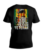 I WALKED THE WALK V-Neck T-Shirt thumbnail