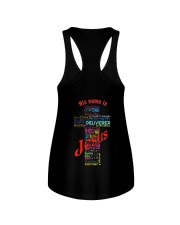 JESUS NAME-BACK Ladies Flowy Tank thumbnail