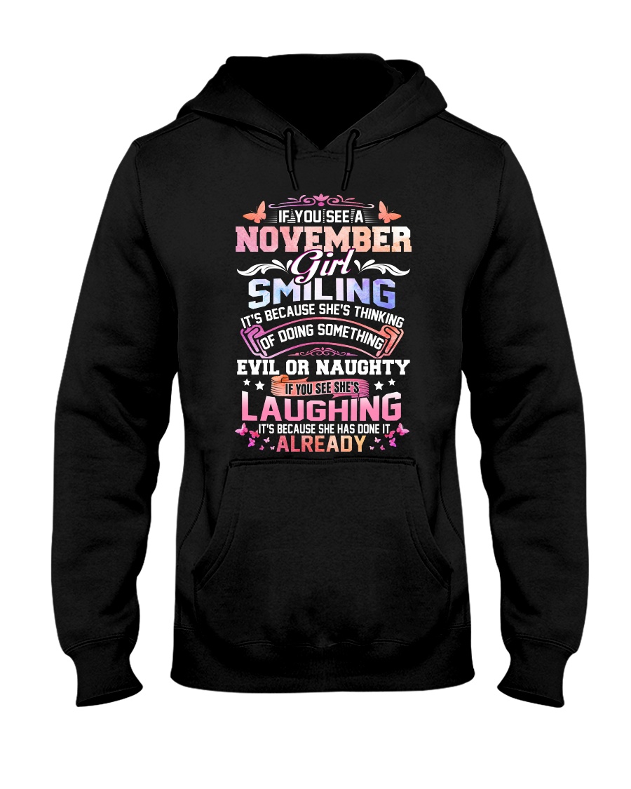 MONTH GIRL-11 Hooded Sweatshirt