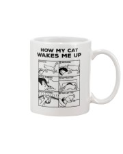 HOW MY CAT WAKES ME UP Mug thumbnail