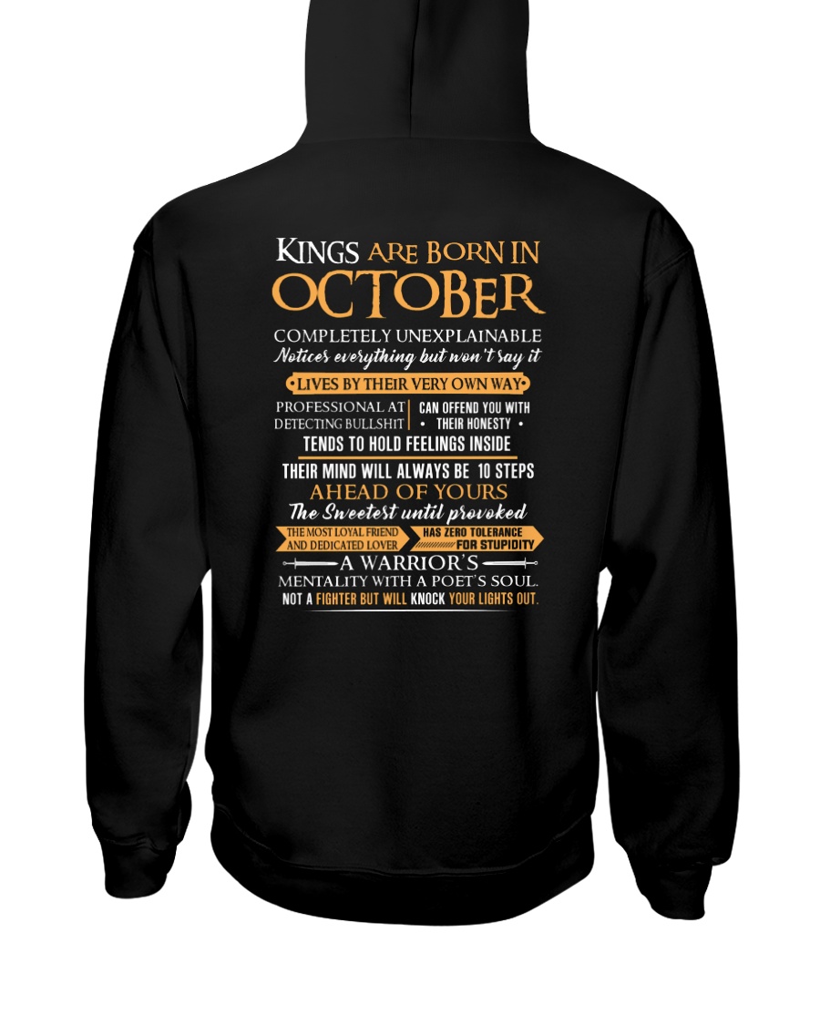KING BORN US-10 Hooded Sweatshirt