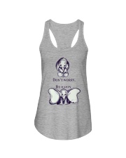 DON'T WORRY- ELEPHANT Ladies Flowy Tank thumbnail