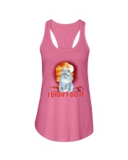 CAT AND THE EXPLOSION Ladies Flowy Tank thumbnail