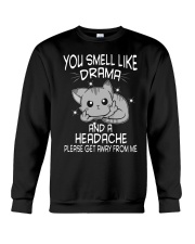 YOU SMELL-CAT Crewneck Sweatshirt thumbnail