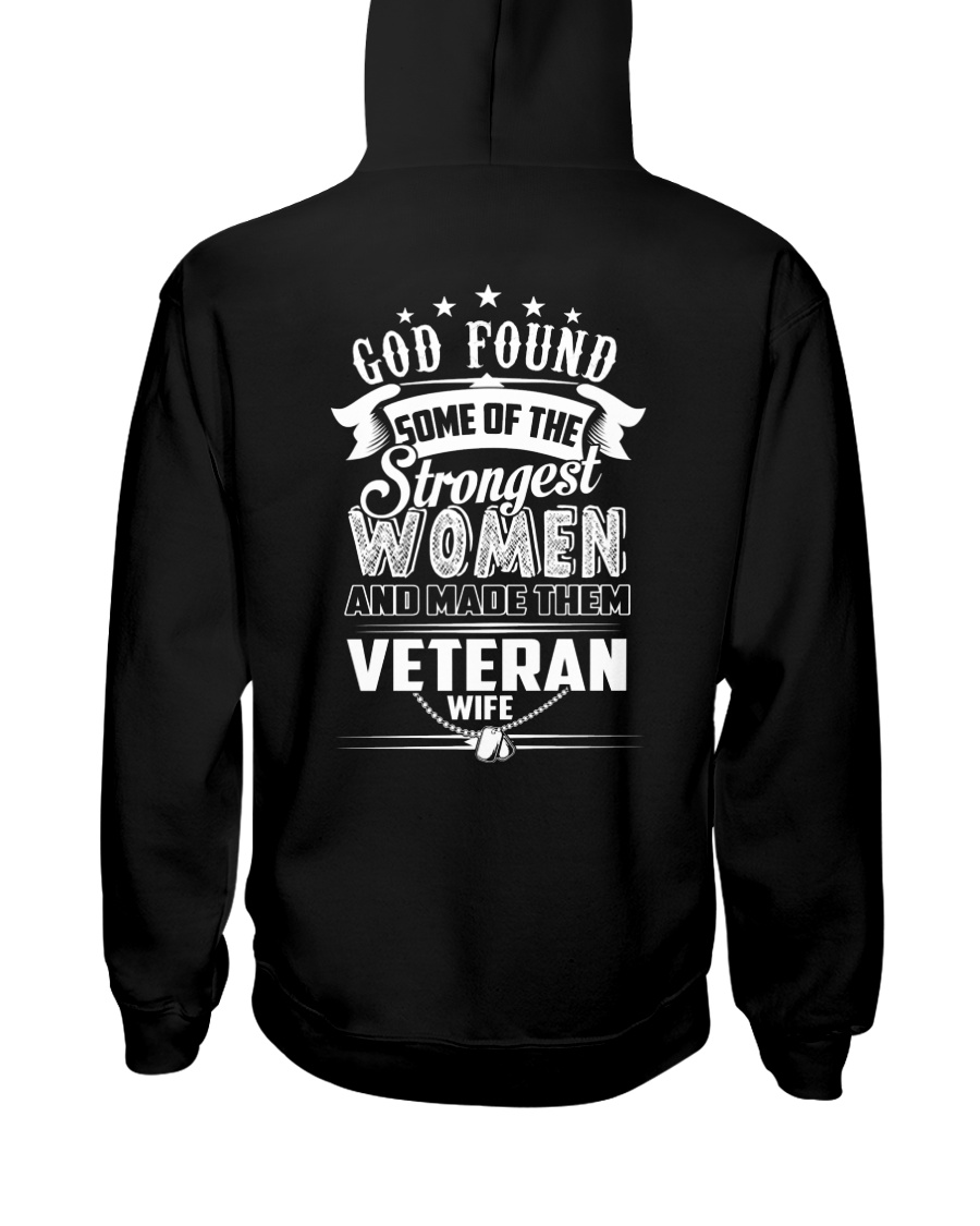 VETERAN WIFE Hooded Sweatshirt