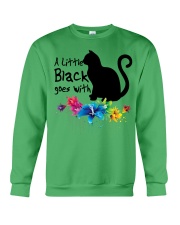 A LITTLE BLACK CAT Crewneck Sweatshirt thumbnail