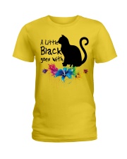 A LITTLE BLACK CAT Ladies T-Shirt thumbnail