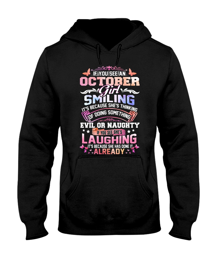 MONTH-GIRL-10 Hooded Sweatshirt