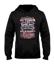 MONTH-GIRL-10 Hooded Sweatshirt front