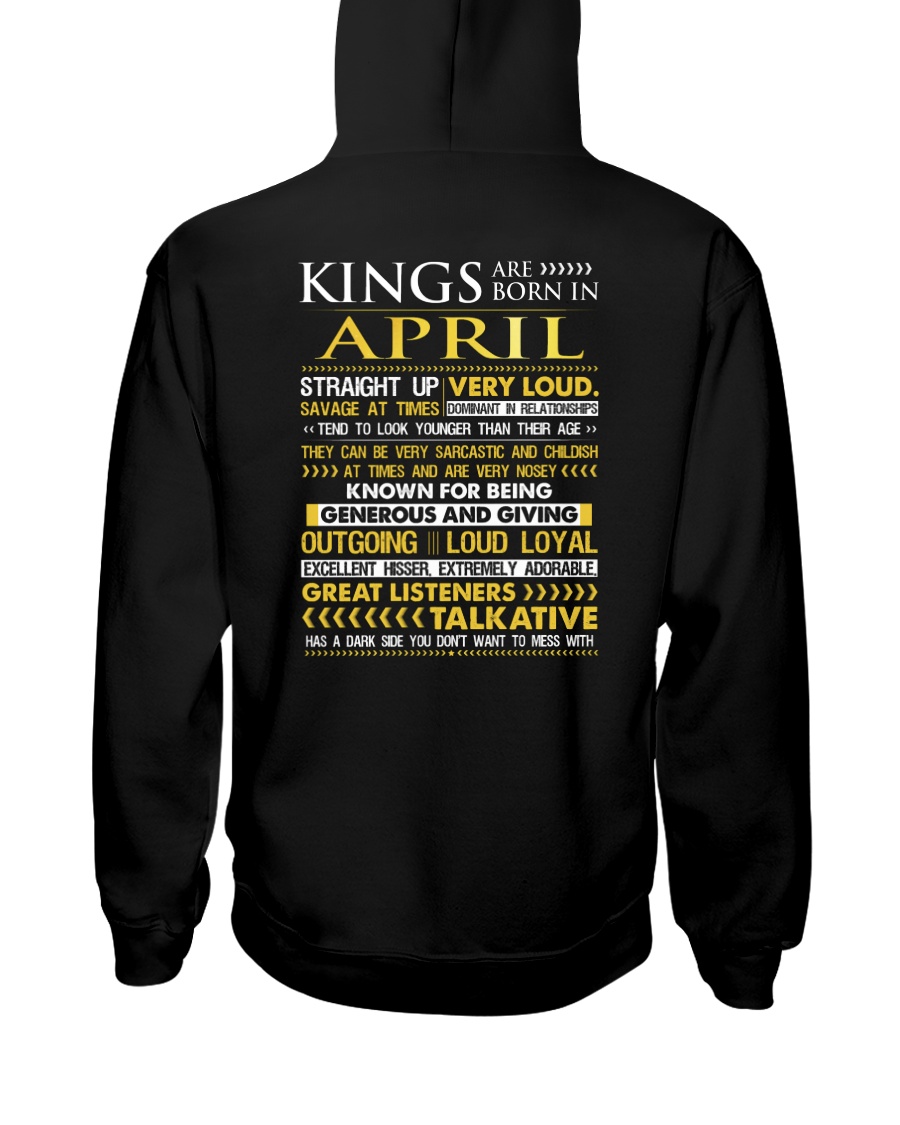 US-ROYAL-BORN-KING-4 Hooded Sweatshirt