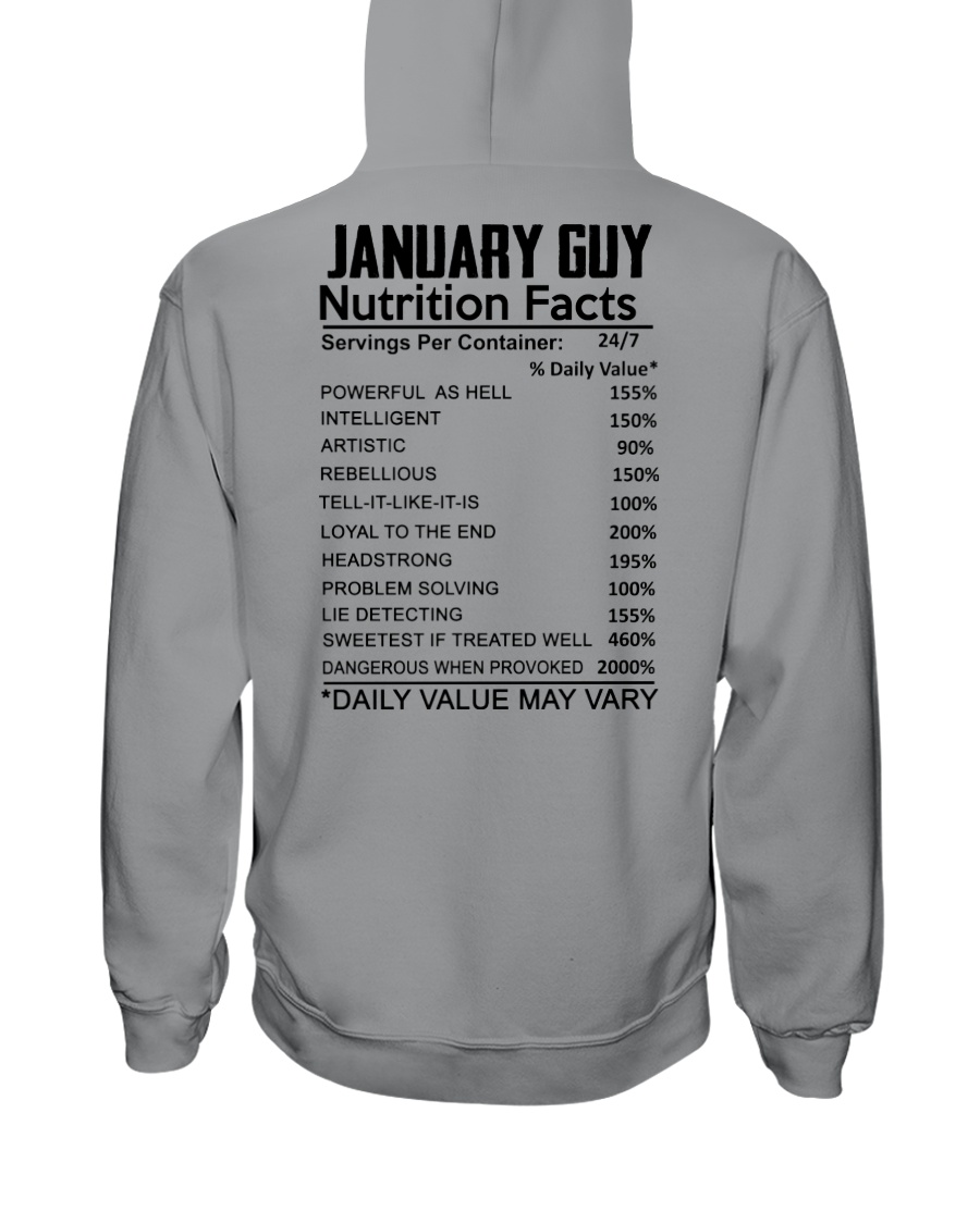 W-GUY FACT US-1 Hooded Sweatshirt