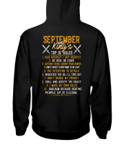 KING 10 RULE-9 Hooded Sweatshirt back